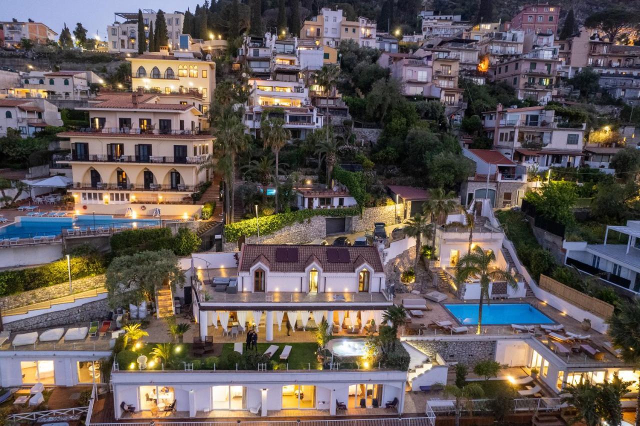 Luxury Taorum Villa With Spectacular Sea Views In Taormina Exterior foto