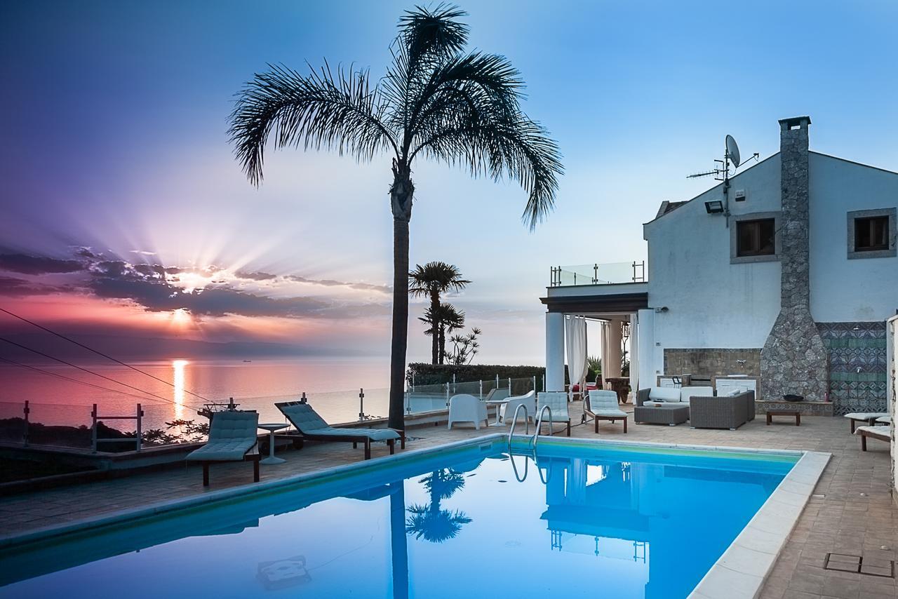Luxury Taorum Villa With Spectacular Sea Views In Taormina Exterior foto